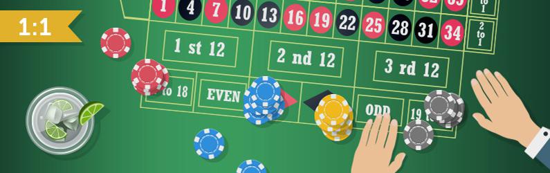 roulette table layout bets odds payouts